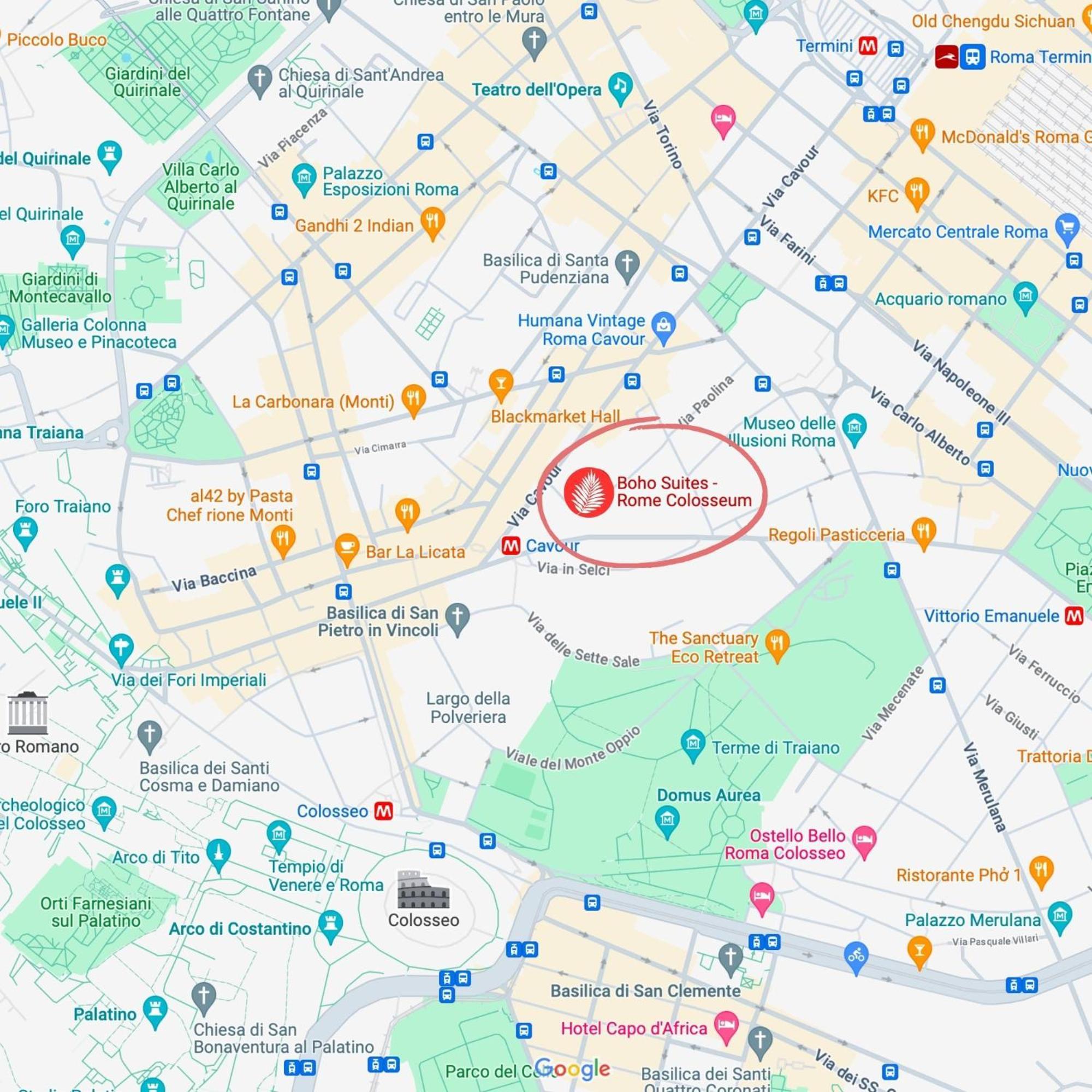 Boho Suites - Rome Colosseum Eksteriør bilde